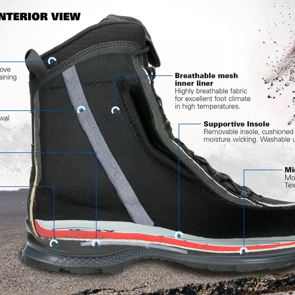 Haix Black Eagle Athletic 2.0 T High Side Zip main image 9